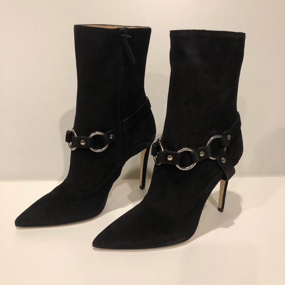 Altuzarra Embellished Suede Ankle Boots NWT Retail $995 - Picture 4 of 8